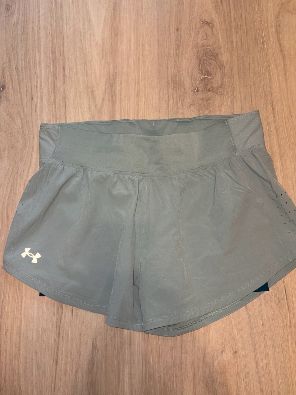 Under Armour Teal Performance Running Shorts